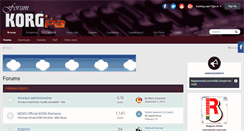 Desktop Screenshot of korgforum.ro