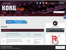 Tablet Screenshot of korgforum.ro